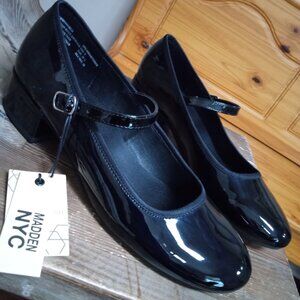 Madden NYC Women's Size 8 Patent Mary Janes NEW!